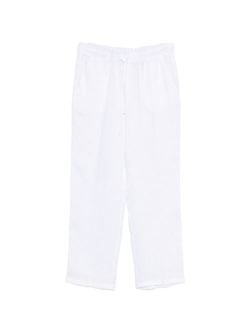 Pantalone donna Emme Marella infilato in lino bianco EMME Marella | SAUNA003